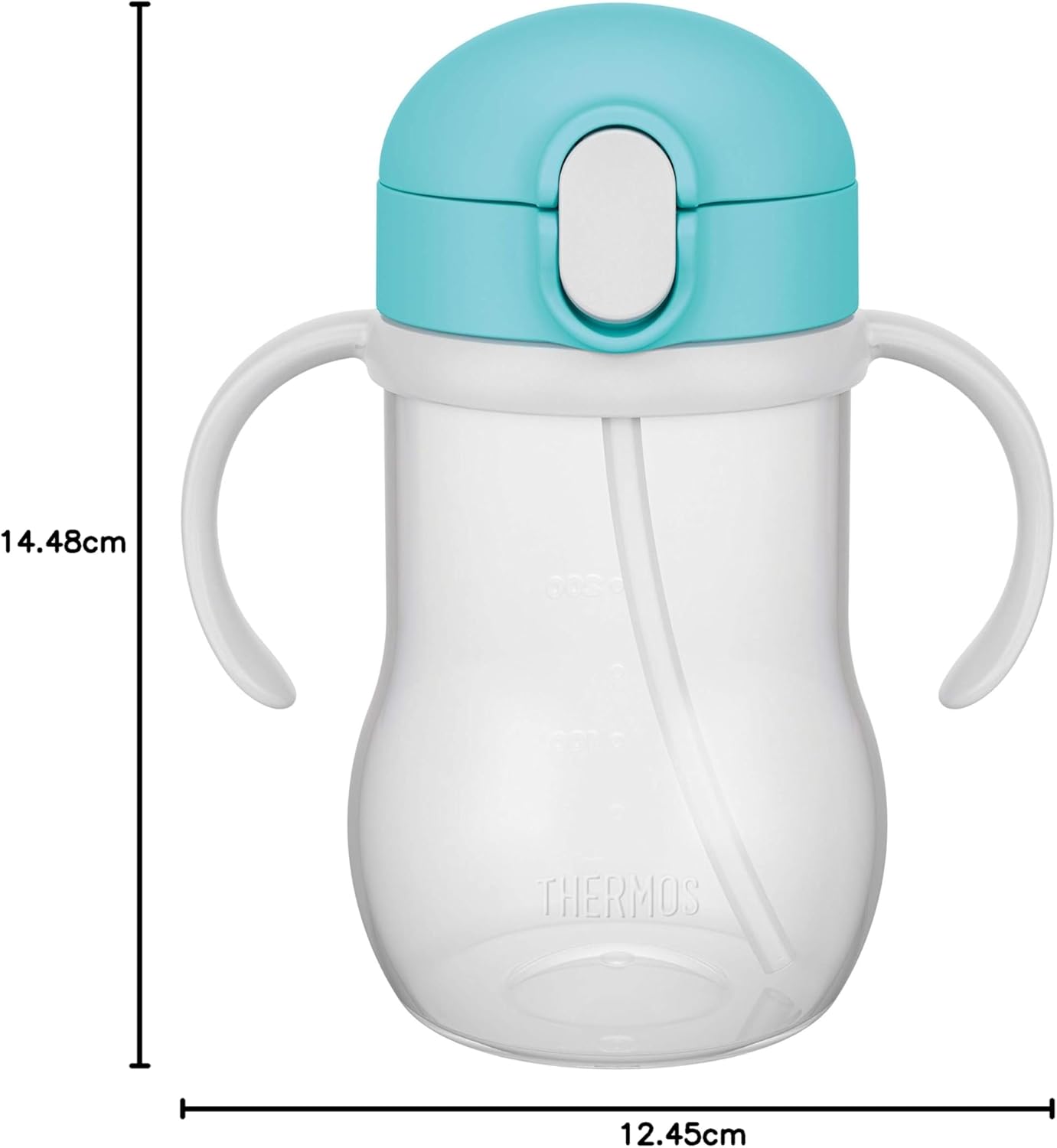 サーモス ベビーストローマグ ミントブルー NPF-350 350ml 350 ベビーマグ | THERMOS | 01