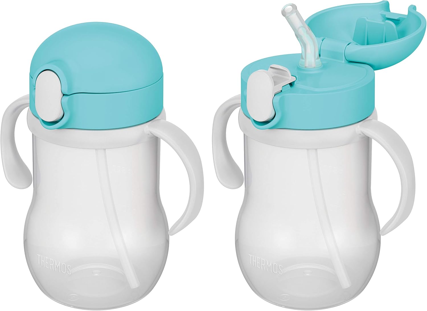 サーモス ベビーストローマグ ミントブルー NPF-350 350ml 350 ベビーマグ | THERMOS | 02