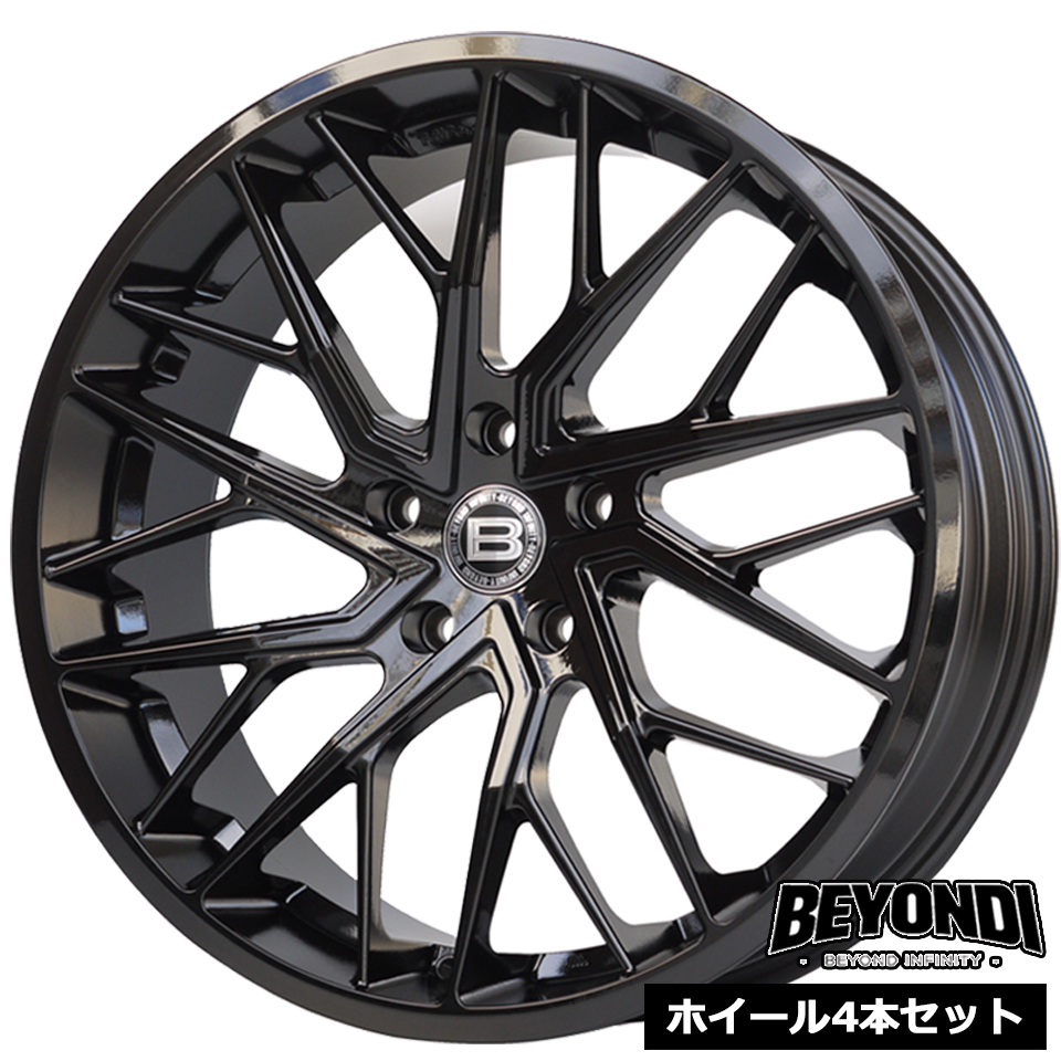 在庫品即納 | ホイール4本セット BEYONDI AM02 グロスブラック 20