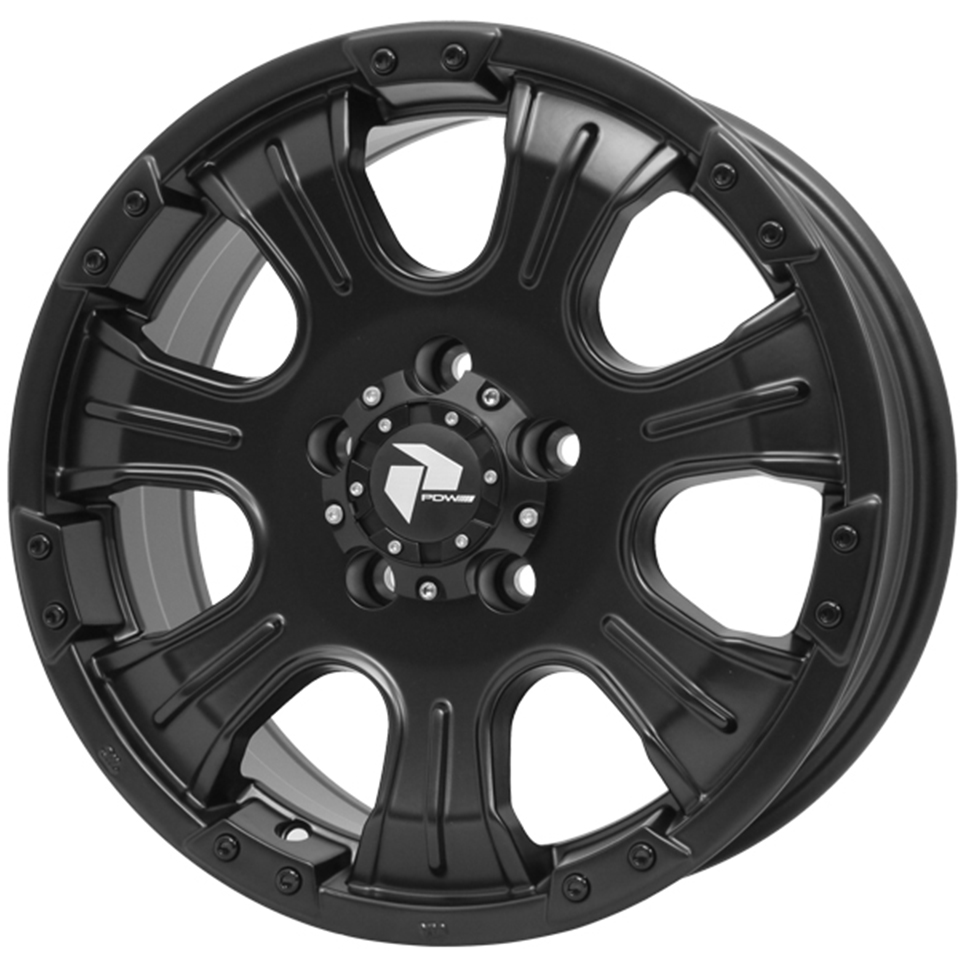 PDW ECHO フラットブラック 16インチ 7.0J 5穴114.3 +38 ホイール1本