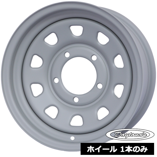 DAYTONA'S クローム デイトナ 15インチ 5.0J 4穴100 +45 ホイール1本