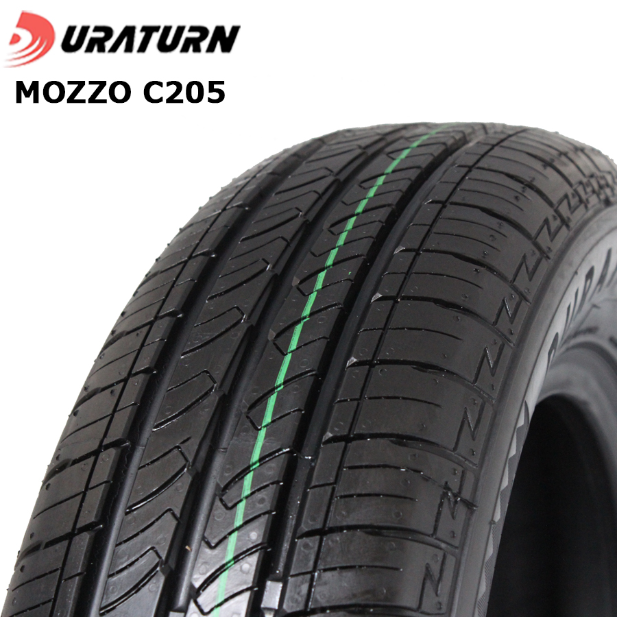 155/70R13 75T DURATURN   MOZZO C205  23年製  新品 サマータイヤ 4本セット 総額 ￥14，600 より