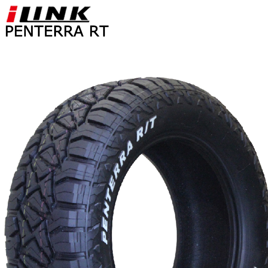 265/65R17 116Q XL RWL ILINK   PENTERRA R/T  26年製 ホワイトレター RT 新品 サマータイヤ 4本セット 総額 ￥49,800 より
