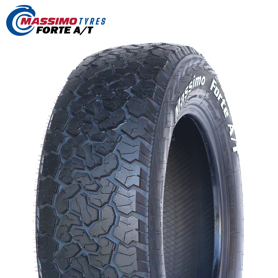 225/65R17 102T RWL MASSIMO   FORTE A/T  26年製 ホワイトレター 新品 サマータイヤ 4本セット 総額 ￥44,800 より