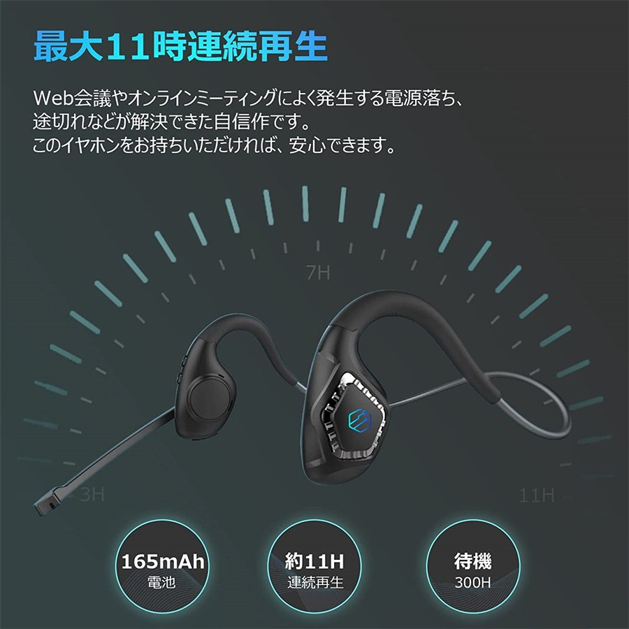 10%OFFクーポン】Bluetooth ヘッドセット ワイヤレス イヤホン