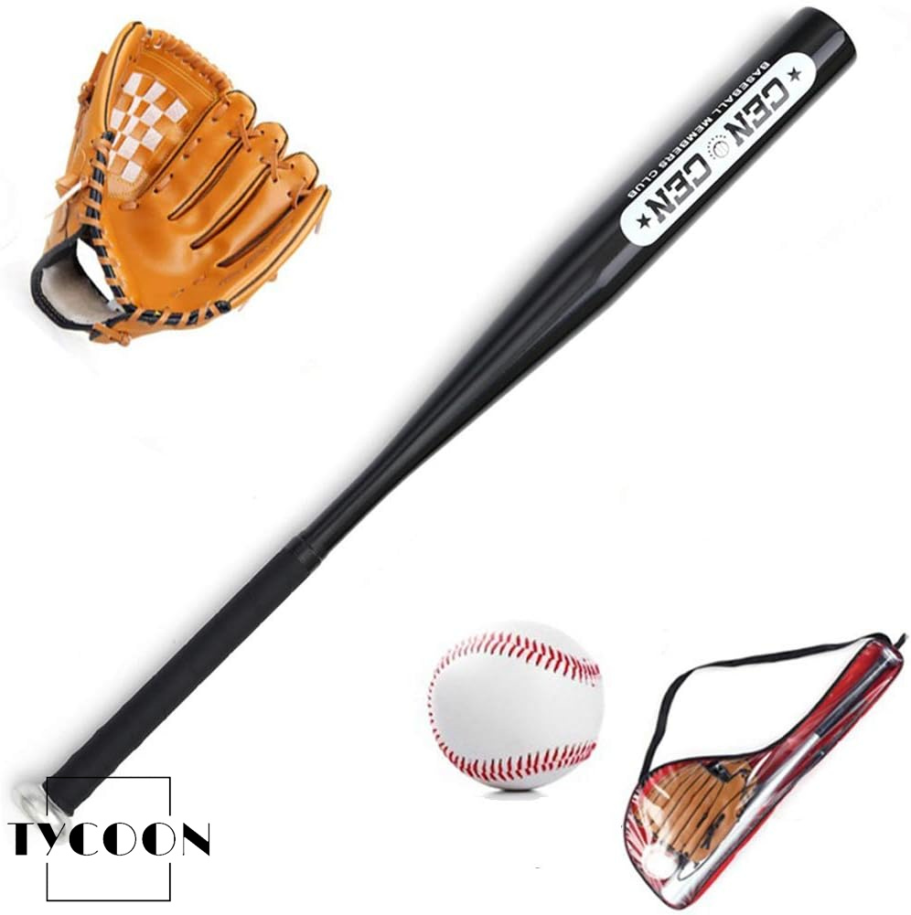 子供専用野球3点セット 少年軟式アルミ合金バット+標準9号野球+ 軟式 