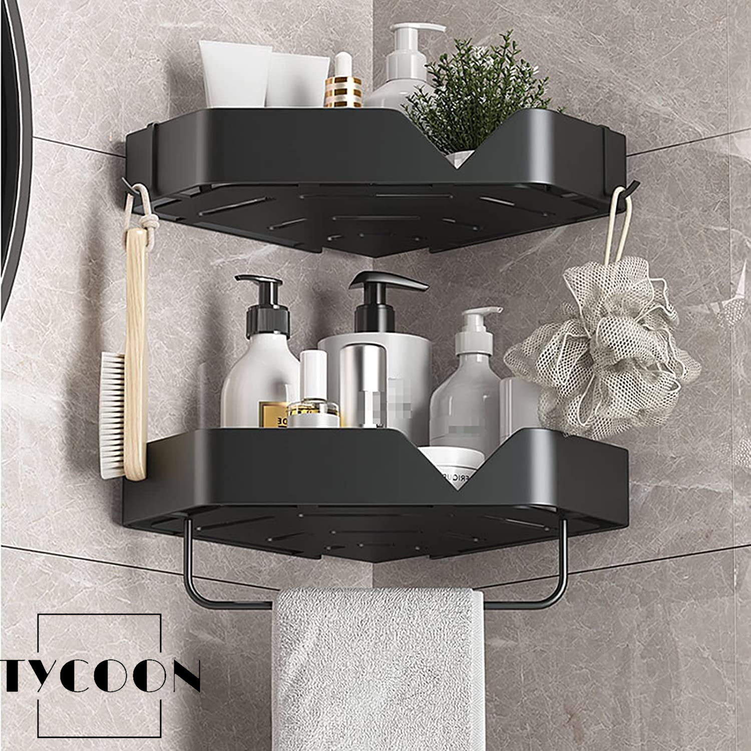 浴室用ラック シャンプー ラック お風呂 三角コーナーラック多機能