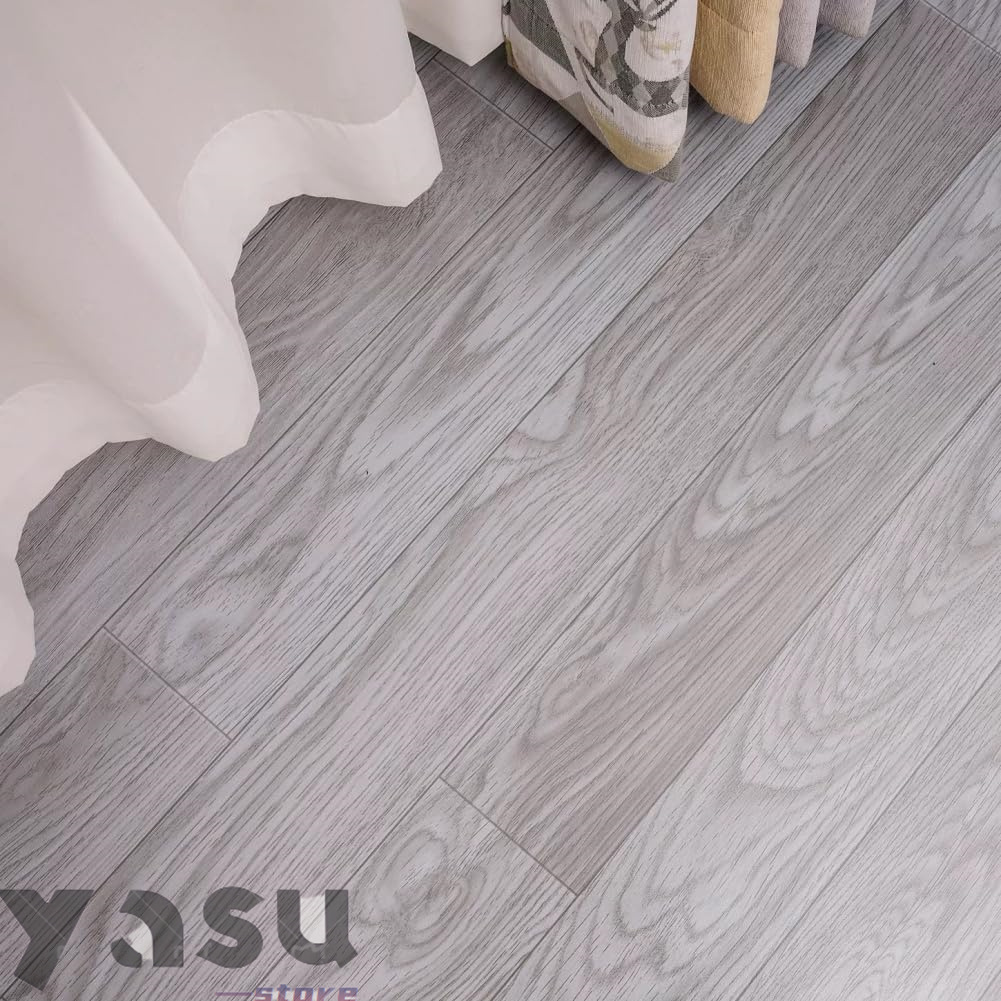 フロアマット 木目 京間4.5畳 厚さ1.6mm フローリング 置くだけ 防水