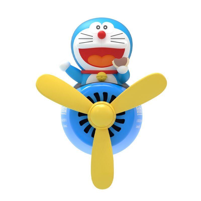 車用芳香剤 消臭剤 Doraemonドラえもん 飛行機 2個セット/単品 消臭 エアコン吹き出し口用 回転するプロペラ 車装飾内装 アクセサリー プレゼント｜tygeneralstore｜02