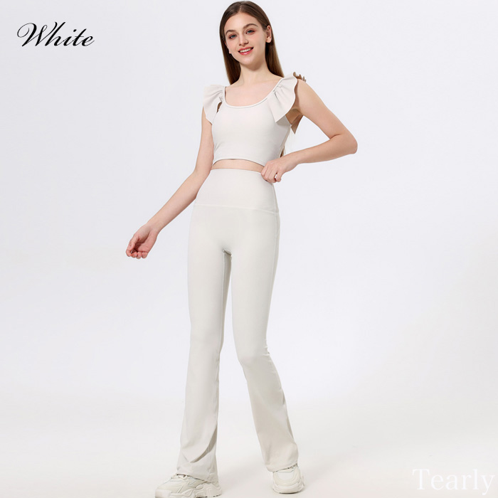 ヨガウェア トップス おしゃれ ヨガ 可愛い 体型カバー レディース ピラティス スポーツ ヨガ ホットヨガ フィットネス ストレッチ ジム 運動【EY131】[M便 1/2] |  | 04