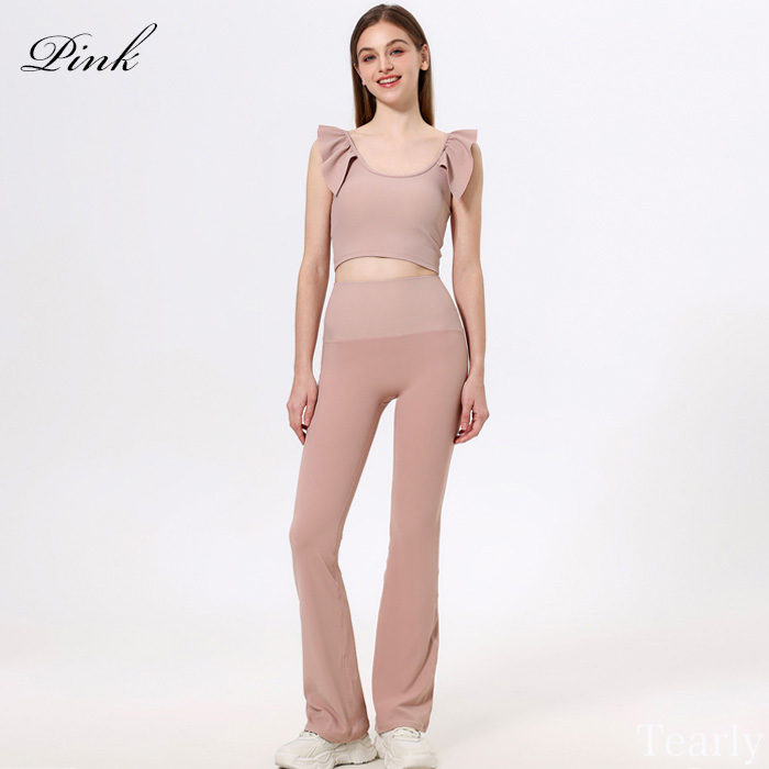 ヨガウェア トップス おしゃれ ヨガ 可愛い 体型カバー レディース ピラティス スポーツ ヨガ ホットヨガ フィットネス ストレッチ ジム 運動【EY131】[M便 1/2] |  | 03