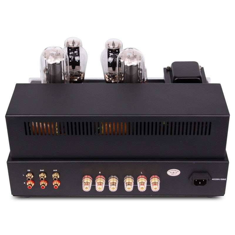 Douk Audio 300B Push 845 真空管 パワーアンプ クラスA ステレオアンプ 25W×2 計器類、電子パーツ 
