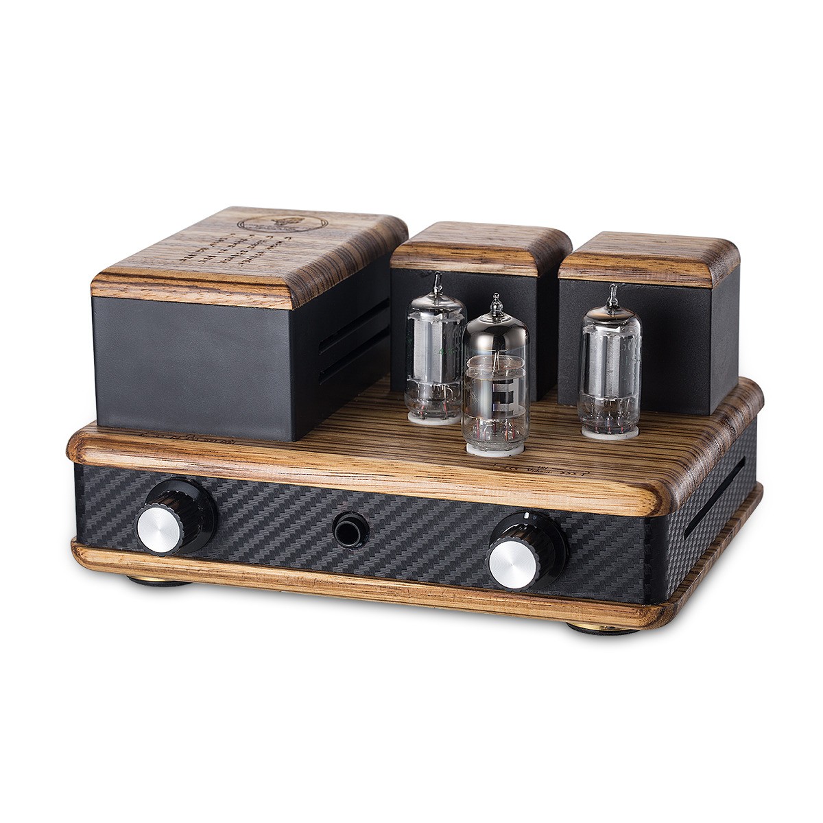 Hi-END 真空管アンプ 12AX7/6V6GT (組立キット完成品) Mini 12AX7 + GE5686 真空管 ヘッドホンアンプ HiFi Class A