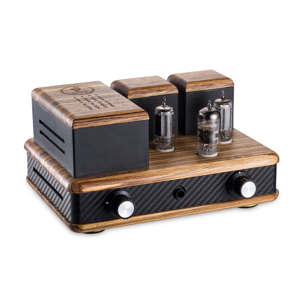 Mini 12AX7 + GE5686 真空管 ヘッドホンアンプ HiFi Class A