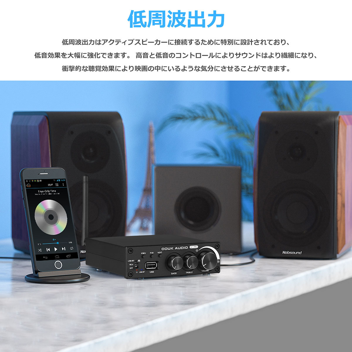 Douk Audio G4 サブウーファー / フル周波数 モノラルチャンネル デジタルパワーアンプ 100W : dz071-jp : 楽々工房 -  通販 - Yahoo!ショッピング