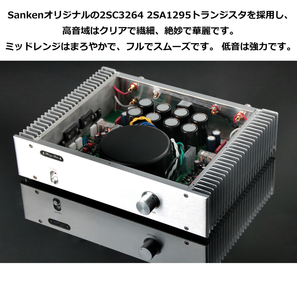 Nobsound HiFi 2.0CH パワーアンプ ホーム ステレオ デスクトップ オーディオアンプ 150W×2