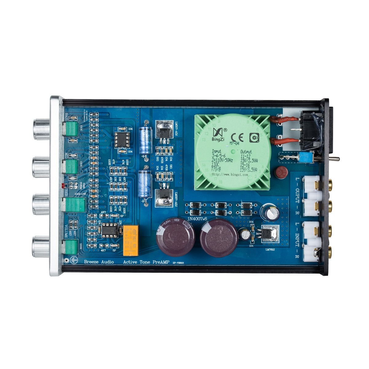 新登場！】 Nobsound HiFi プリアンプ オーディオ プレアンプ