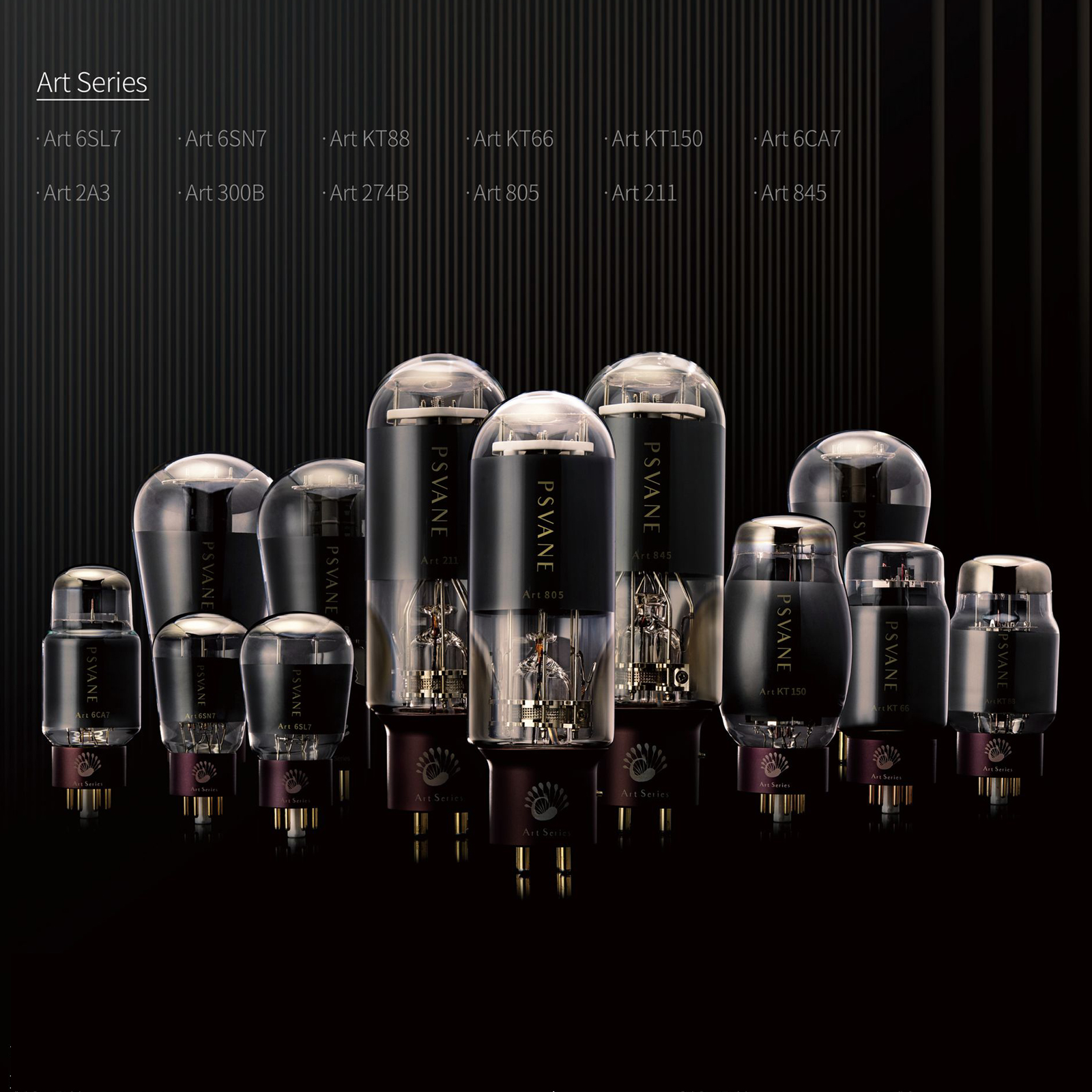 PSVANE Art Series KT66-TIII 真空管 アップグレード版