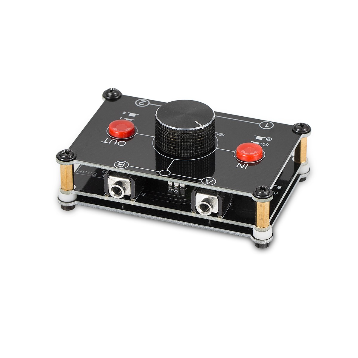 OEP製2IN2OUTコンボジャック仕様 新登場！！】 2 In Out 3.5mm ステレオ アナログセレクタ