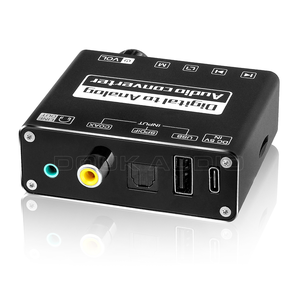 Mini S/PDIF ファイバー デジタル/アナログ オーディオ コンバーター Bluetooth USB DAC ヘッドホンアンプ プリアンプ :  jmq485 : 楽々工房 - 通販 - Yahoo!ショッピング