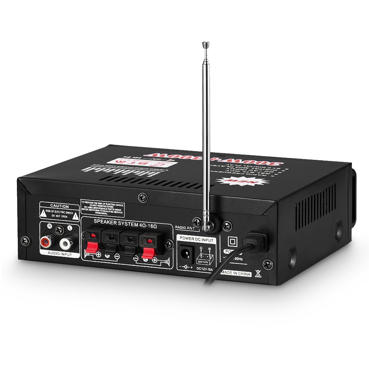 Bluetooth デジタルアンプ ステレオ ホーム/カー オーディオアンプ MIC