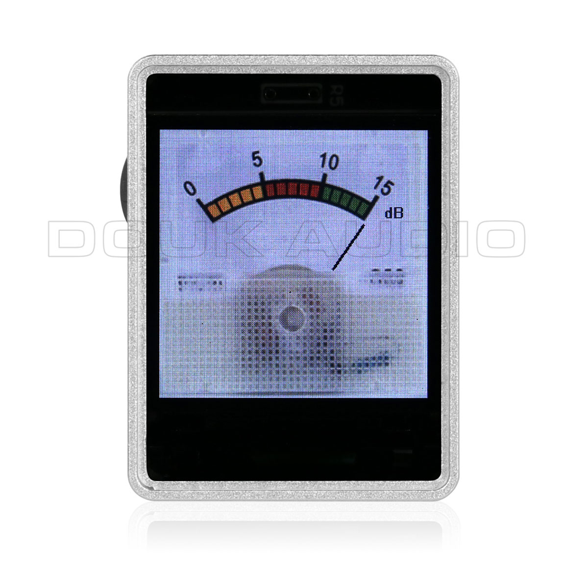 家庭/カー用 オーディオ スペクトラム アナライザー LCD サウンドレベルメーター MIC デジタル時計