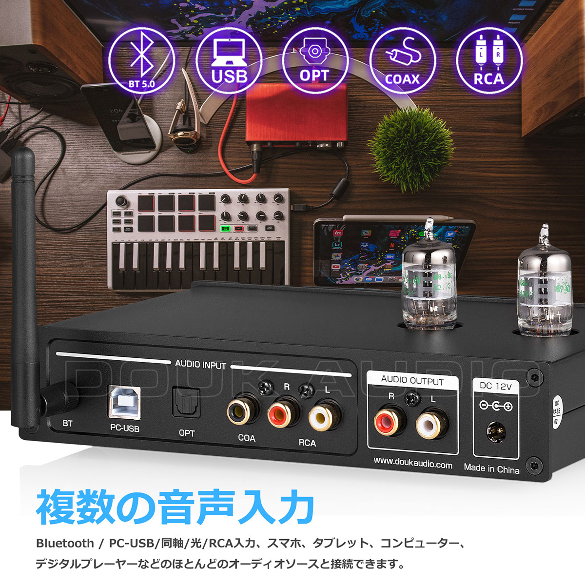 DOUK AUDIO 真空管プリアンプ USB DAC gfj583-01.jpg