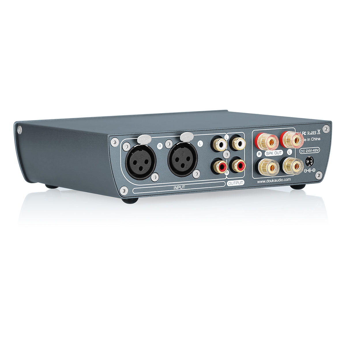 Nobsound Douk Audio H7 PRO TPA3255 デジタルアンプ VUメーター付き 300W ホームステレオパワーアンプ