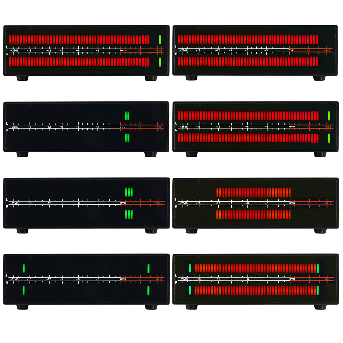 57％以上節約 デュアルチャンネル LED サウンドレベルメーター MIC Music スペクトラム ビジュアライザー オーディオ スプリッター  fucoa.cl