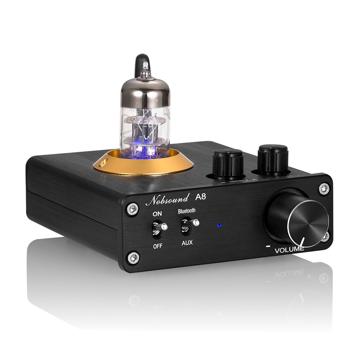 Nobsound A8 6N3 Mini 真空管アンプ Bluetooth 5.0 レシーバー