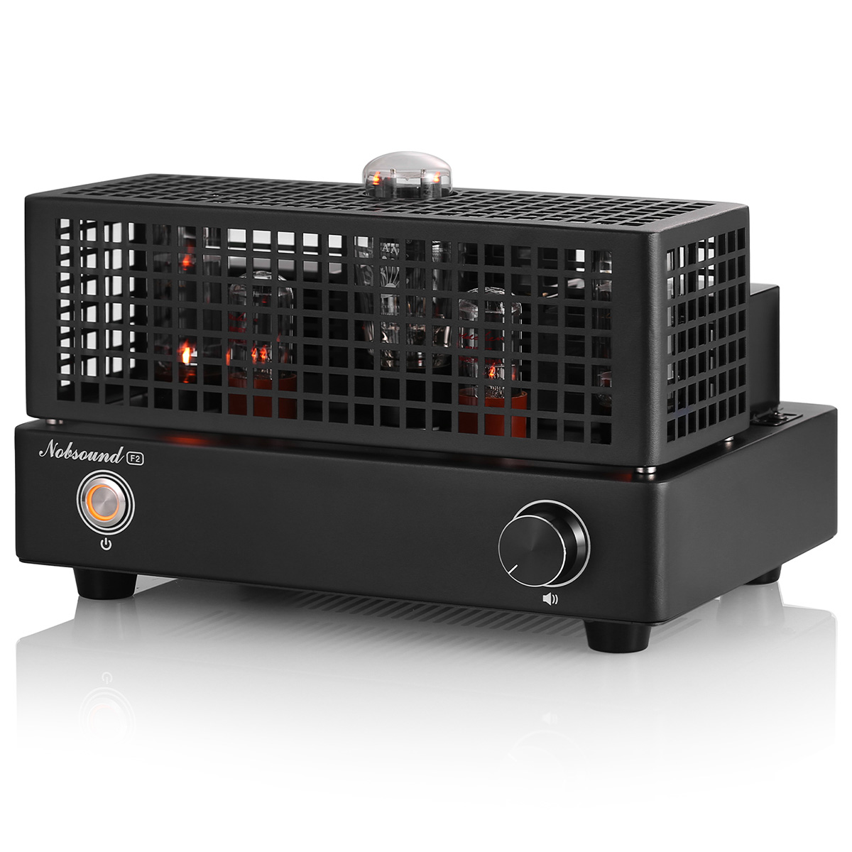 Nobsound F2 真空管 アンプ プリメインアンプ: シングルエンドA級 9W+
