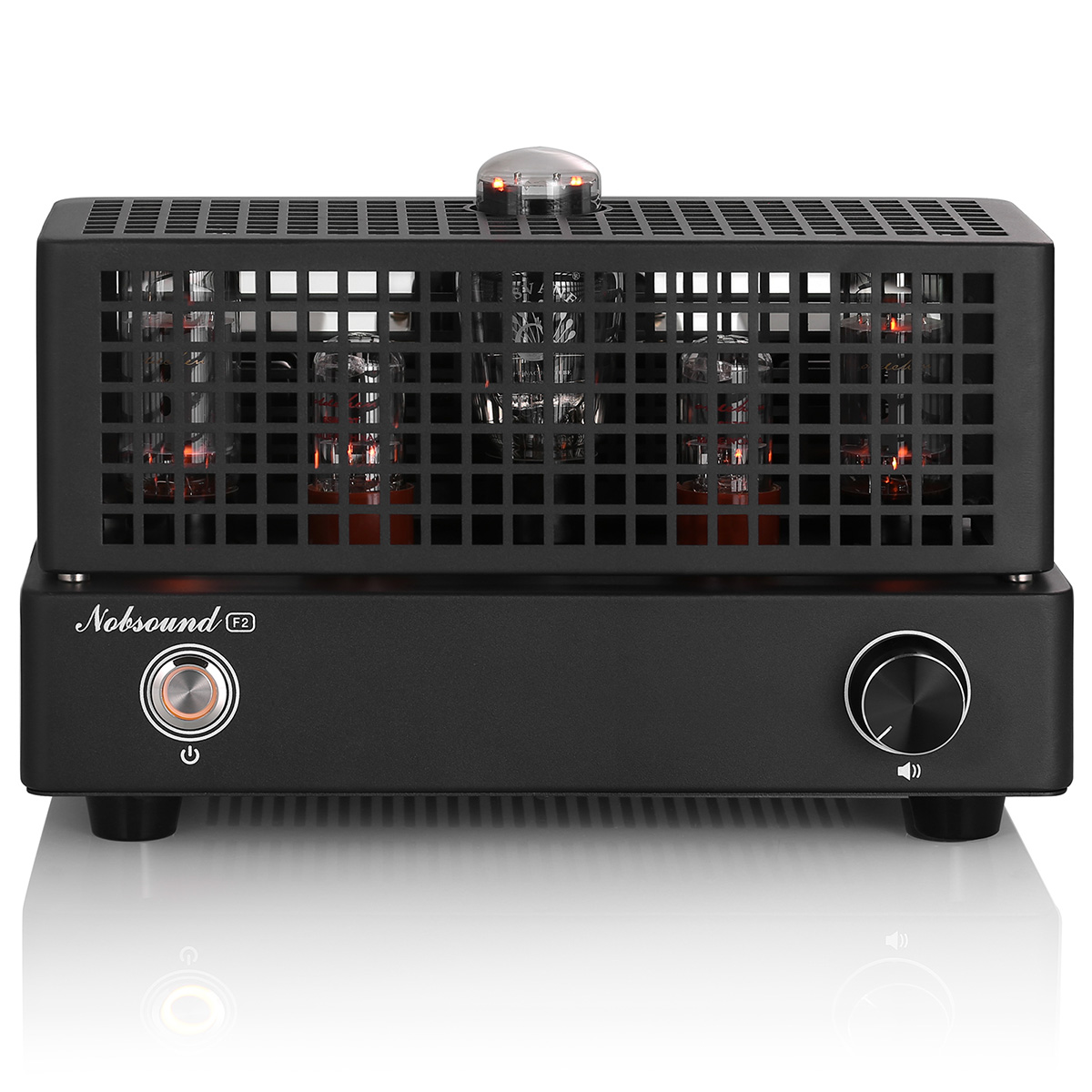 Nobsound F2 真空管 アンプ プリメインアンプ: シングルエンドA級 9W+