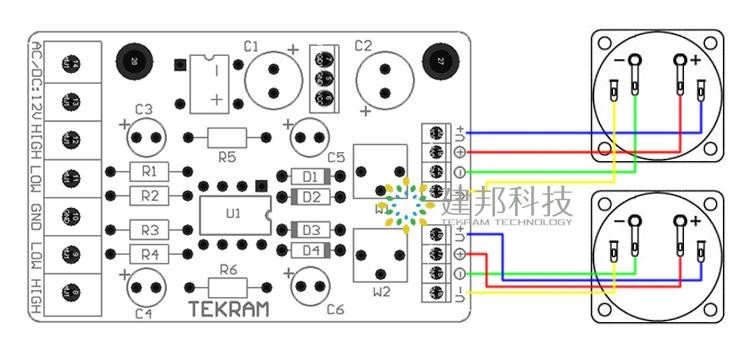 Nobsound TA7318P VUメaーター ドライバ回路基板 ステレオ