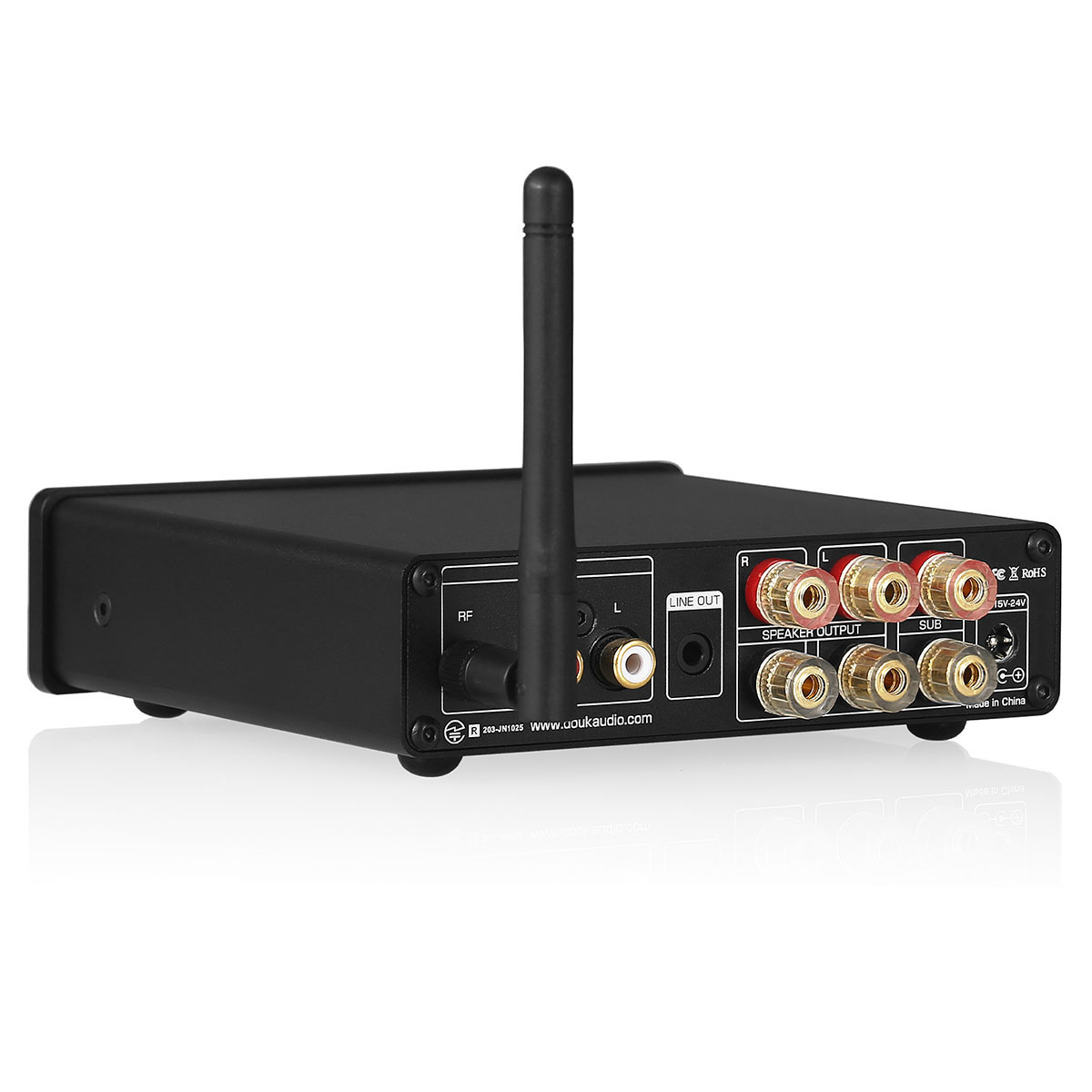 Nobsound NS-14G Bluetooth Hifi 2.1CH パワーアンプ サブ