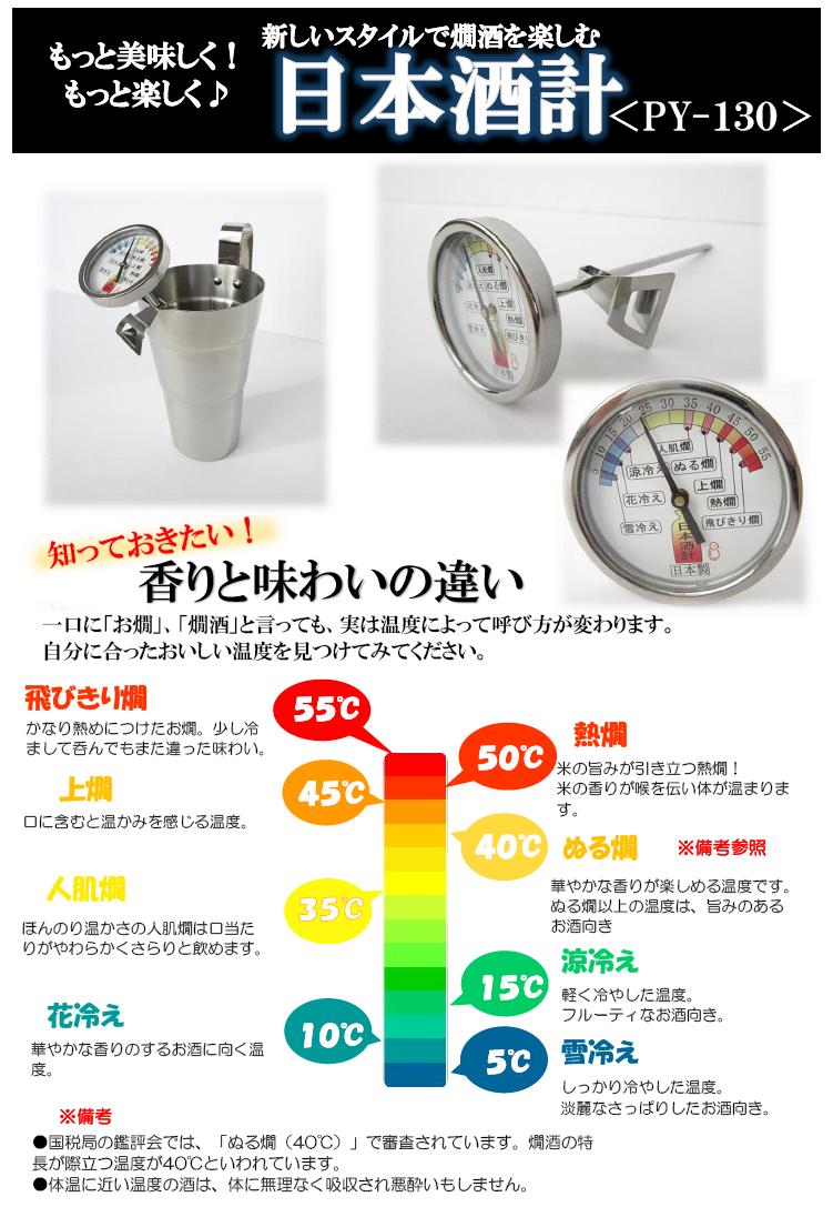 酒かん計 おかんメーター 日本計量器工業 日本酒 熱燗 キッチン用温度