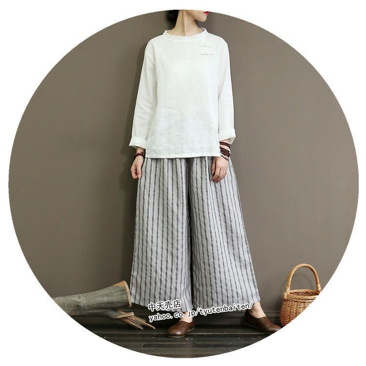 ガウチョパンツ ワイドパンツ レディース ロングパンツ 大きい