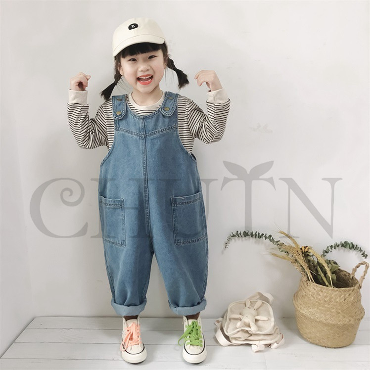デニムサロペット オーバーオール デニムパンツ 子供服 キッズ