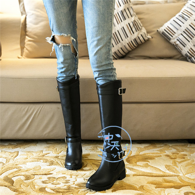 ロングブーツ ブーツレディース ローヒールブーツ 大きいサイズ 美脚 デーリー おしゃれ 20代30代40代通勤 着回し シューズ 靴 痛くない 歩きやすい 太めヒール hdl281152013_9.jpg