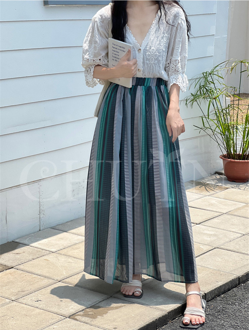 ロングスカート マキシ丈 スカート プリントスカート レディース 春夏