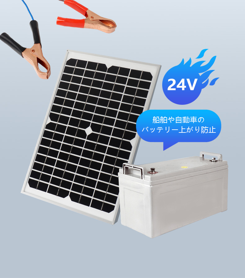 ソーラーパネル 8W 32V