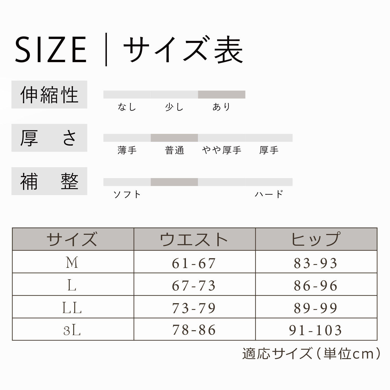 吸水5cc対応 骨盤底筋ロングガードル