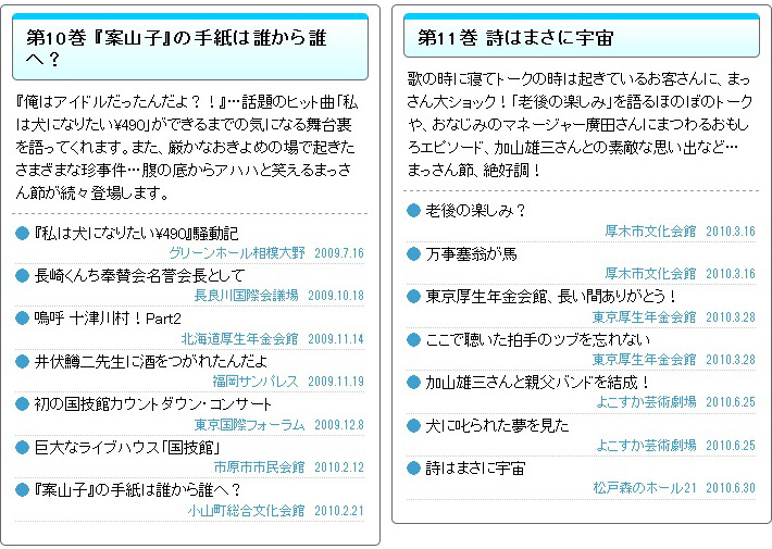 さだまさし續噺歌集 ステージトーク大全2 CD全15巻