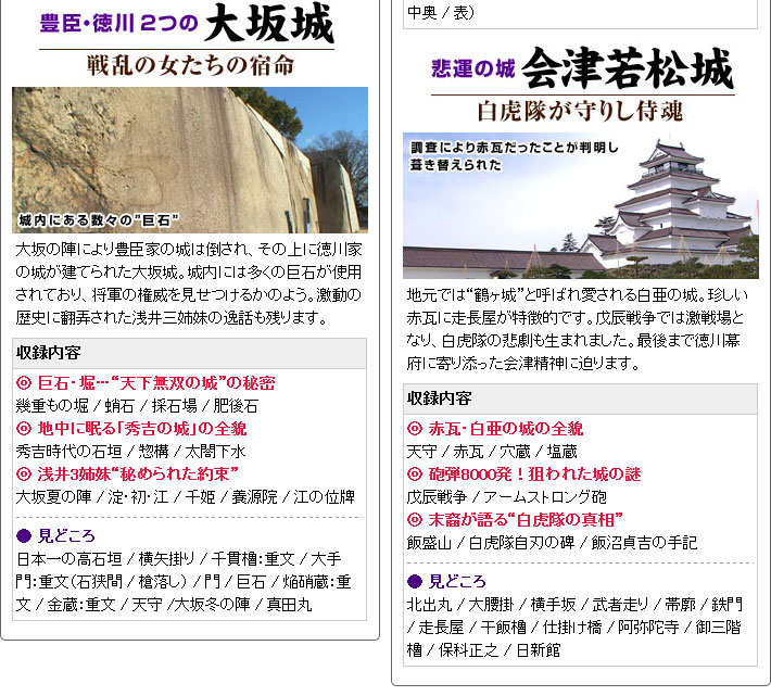 爆売り 坂東三津五郎がいく 日本の城ミステリー紀行 Dvd全7巻 海外最新 Kuljic Com