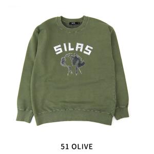 SILAS サイラス メンズ ハンティングドッグ スウェットシャツ(110234012002)(20...