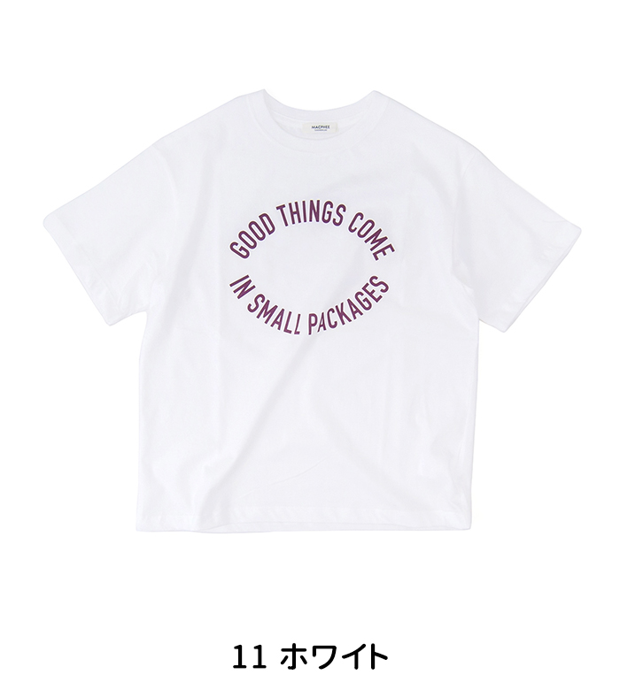 トゥモローランド　macphee マカフィー　Tシャツ　ロゴ　白 TOMORROWLAND - マカフィー 白 Tシャツ ロゴTシャツの通販 by