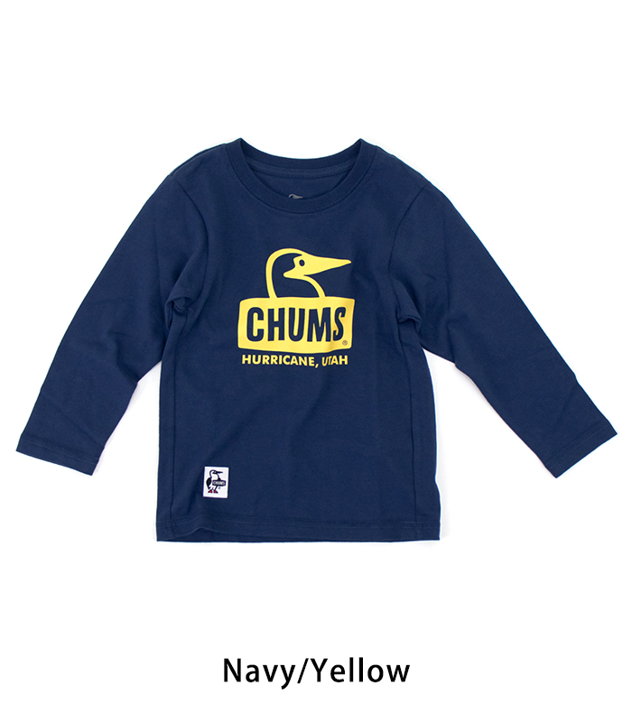 CHUMS チャムス キッズ ブービーフェイス ロングスリーブTシャツ(CH21-1207)(202...