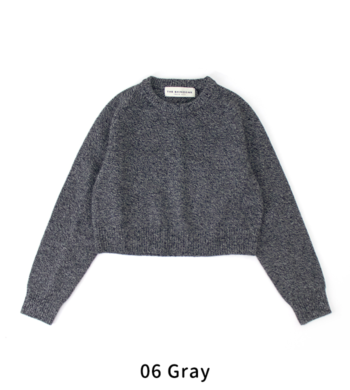 THE SHINZONE シンゾーン レディース SHORT SHAKER SWEATER(22AMSNI04