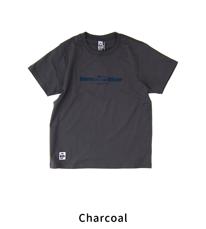 CHUMS レディース ボーンオンザリバーTシャツ(CH11-2366)(2024SS) チャムス