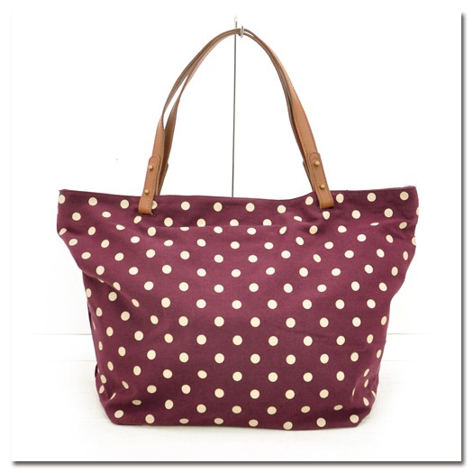 Petite Mendigote プチメンディゴット MES PETITS CABAS ドット 