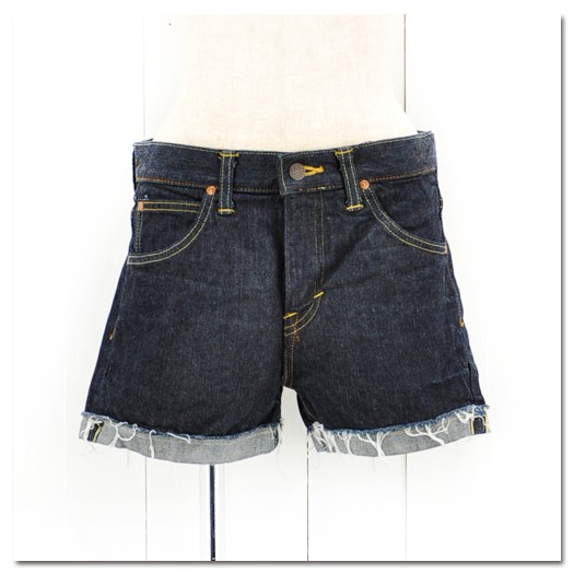 Lee リー レディース HERITAGE CLASSIC SHORTS ホワイト／ワンウォッシュ(LL9220-134/300)(SS)(23F6-7)｜u-oak｜03